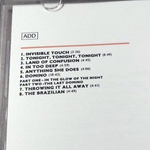 Phil Collins CD, Genesis, No Jacket Required, Vintage Compact Disc, 80’s CD - Picture 4 of 8